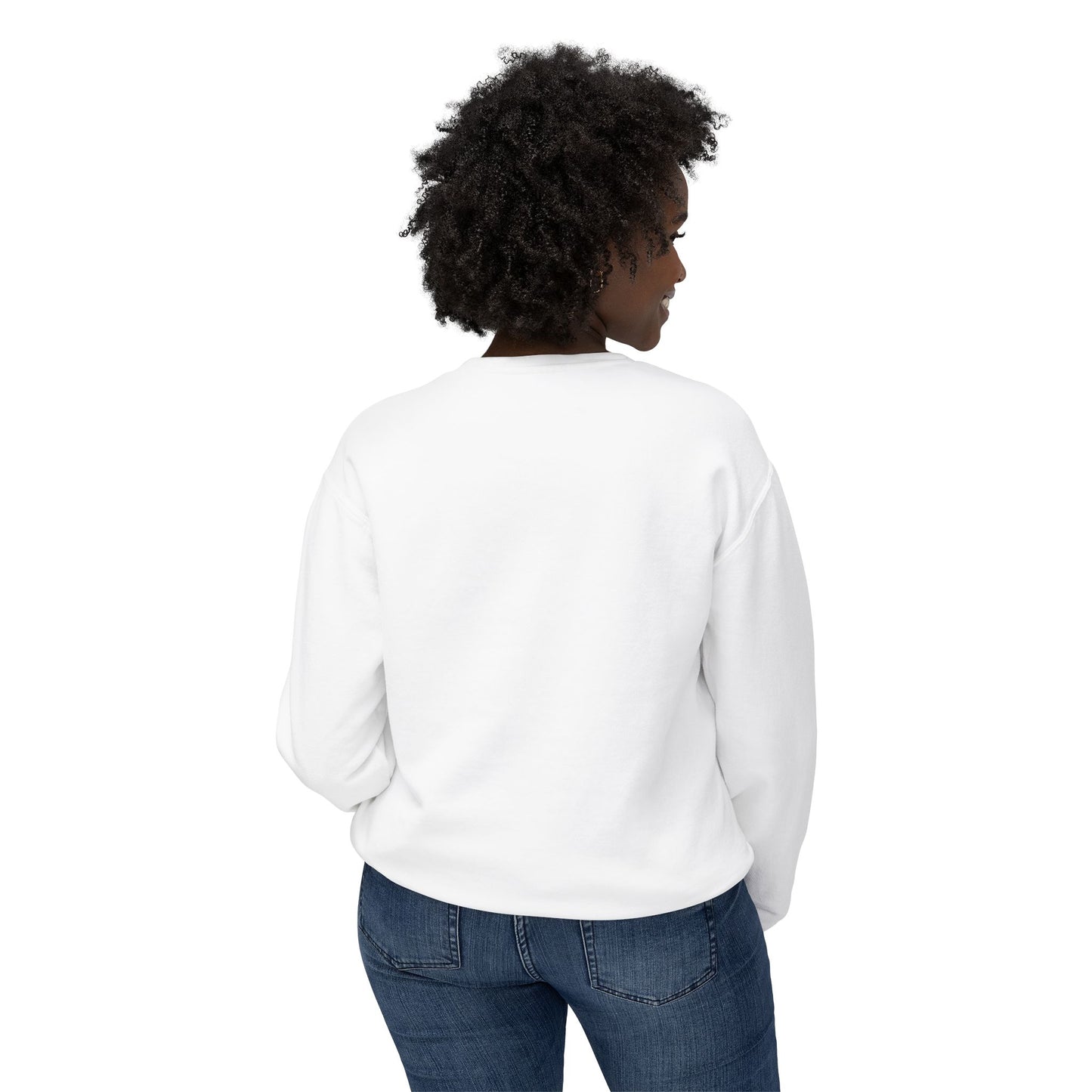 Unisex Sweatshirt - Calm Mind, Peaceful World & No War Designs | Lightweight Crewnec