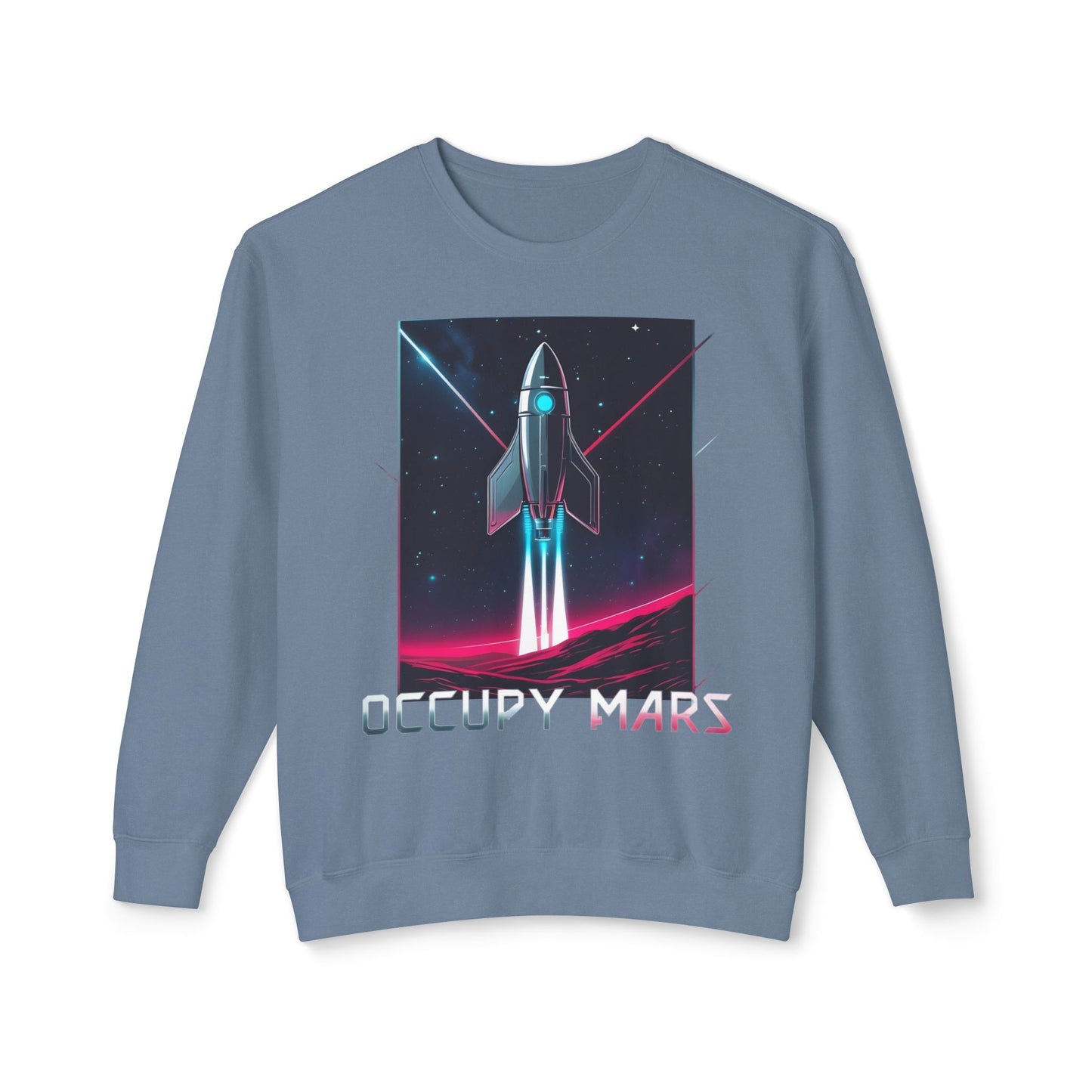 Unisex Sweatshirt - Occupy Mars Space Graphic Unisex Sweatshirt