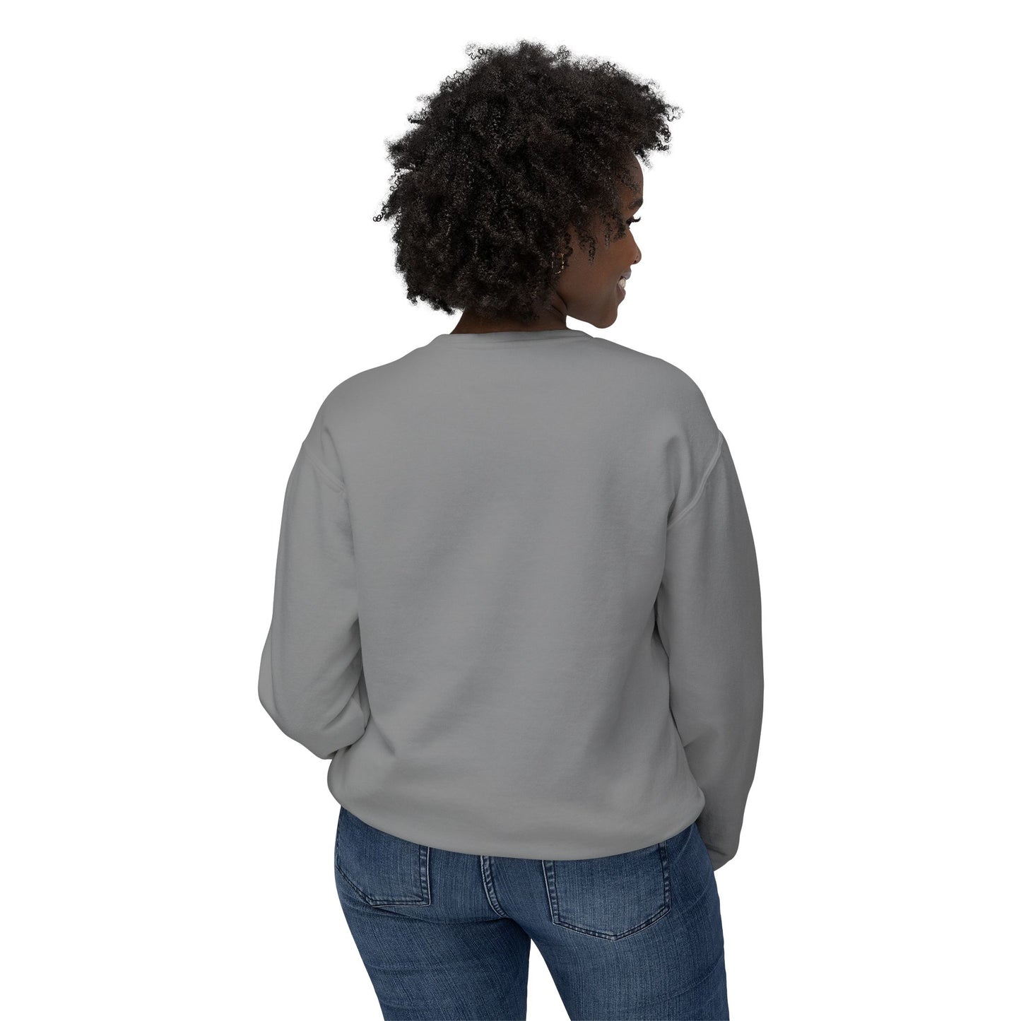 Unisex Sweatshirt - Calm Mind, Peaceful World & No War Designs | Lightweight Crewnec