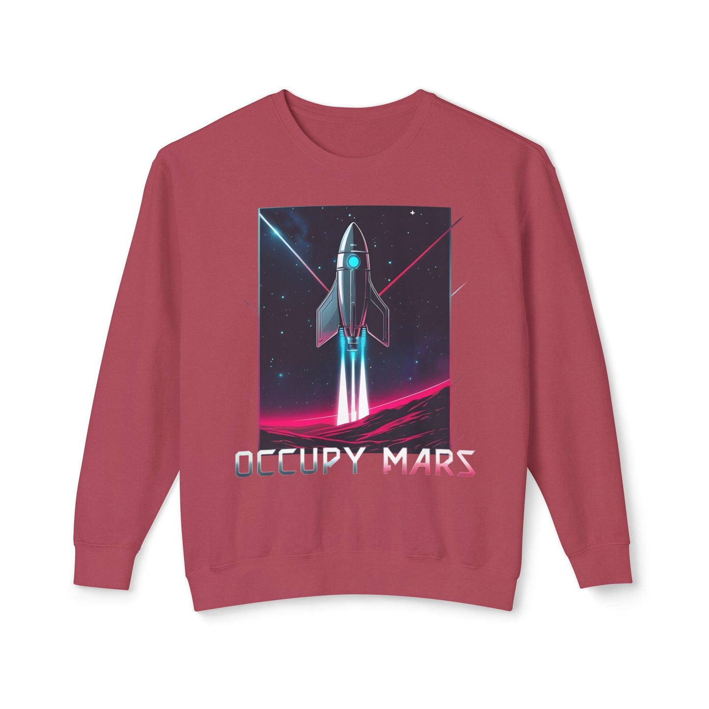 Unisex Sweatshirt - Occupy Mars Space Graphic Unisex Sweatshirt