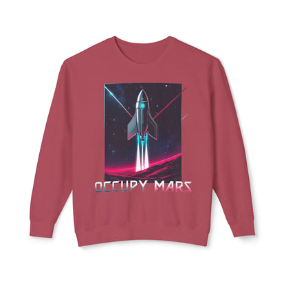 Unisex Sweatshirt - Occupy Mars Space Graphic Unisex Sweatshirt