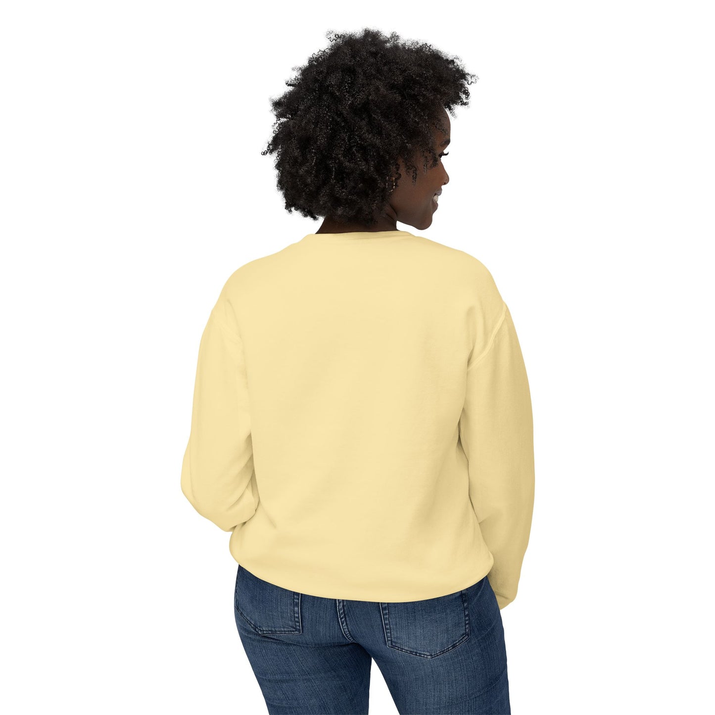 Unisex Sweatshirt - Calm Mind, Peaceful World & No War Designs | Lightweight Crewnec